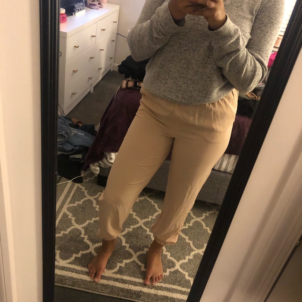 tan pants